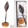 Peacock-Metal-Feather-Pen-Cindy-Chinn-01