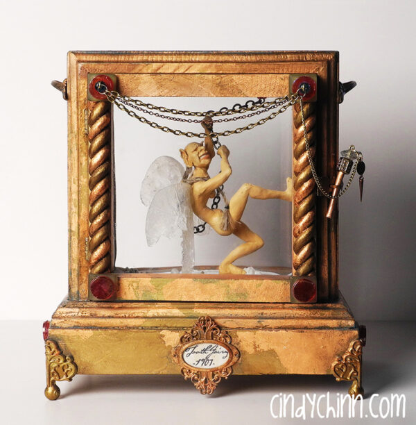 Tooth-Fairy-prison-sculpture by Cindy Chinn