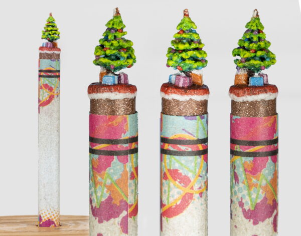 Pencil / Crayon Carving "Christmas Tree"