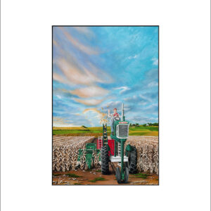 PB - The Journey of the Farmer Signed Matted Print