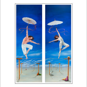 PB - The Journey of the Young Lovers Signed Matted Print