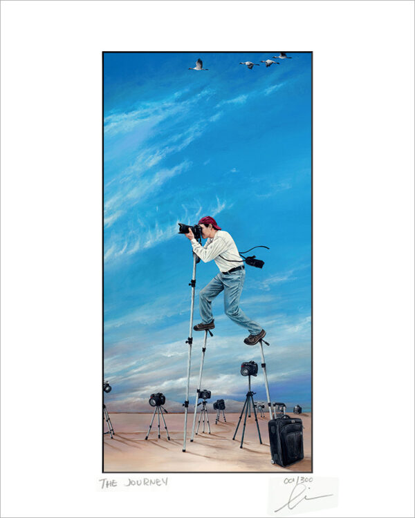 PB - The Journey of the Photographer Signed Matted Print