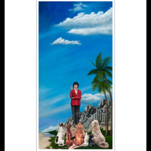 the-journey-of-the-dog-trainer-framed-prints