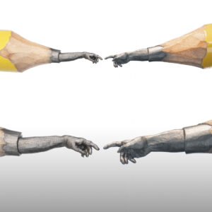 Hand of creation micro carving pencil